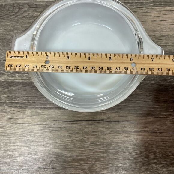 Vintage Pyrex Butterfly Gold II 1 Pint Dish w/Lid - Picture 6 of 6